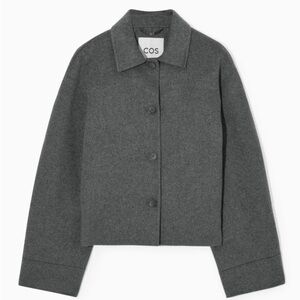 COS Charcoal Wool Coat